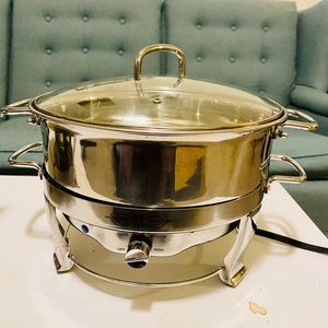 Electric chafing dish